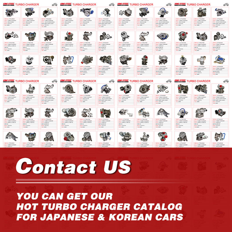 KINGSTEEL OEM 49135-02652 Original Quality Auto Engine Car Turbo Turbocharger for Mitsubishi Triton L200 Pajero K74T K94W 4D56