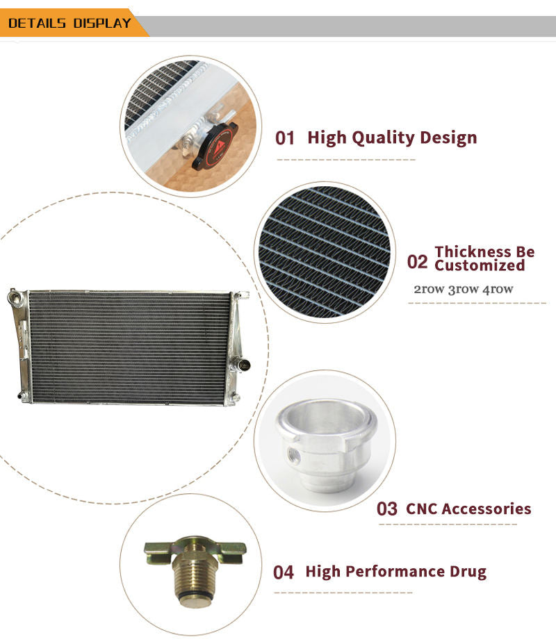 Aluminum Radiator for BMW