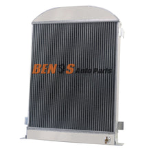 Load image into Gallery viewer, HOT Sale Radiator for 1932 Ford 32 Stock Height Flat Head V8 Engine 3-Rows Aluminum Radiator