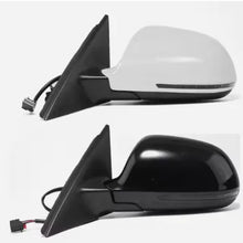Load image into Gallery viewer, Audi A4 Right Side Door Mirror Assembly White 8K1857410A