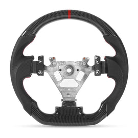 Nissan 350Z Real Carbon Fibre and Leather Three-Spoke Sports Steering Wheel