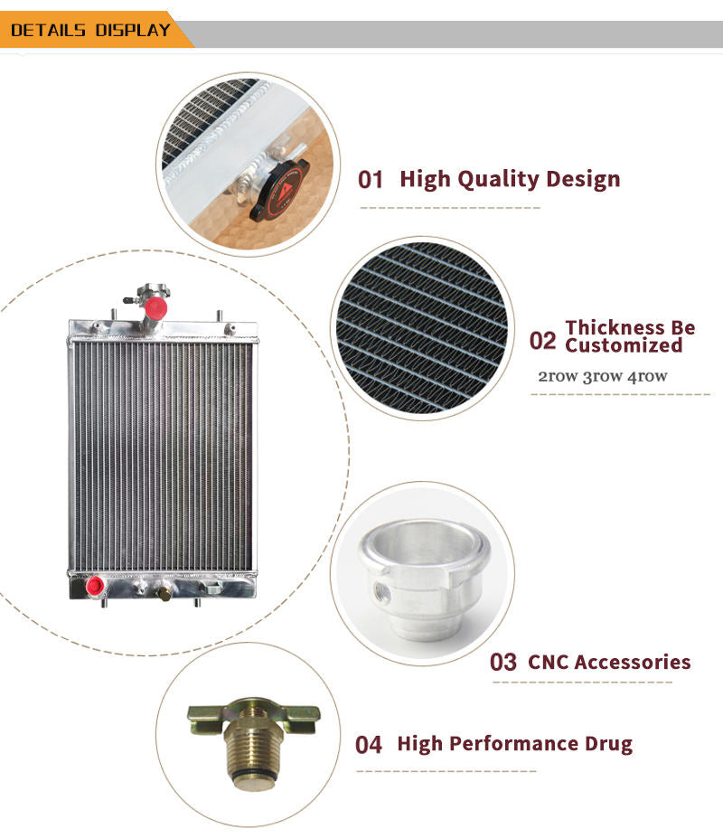 Aluminum Radiator for Exclusive Custom-made Radiator