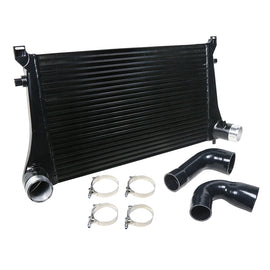 VW Golf MK7 GTI / Golf R / Audi A3 S3 8V 1.8T 2.0T Bar and Plate Intercooler - Black