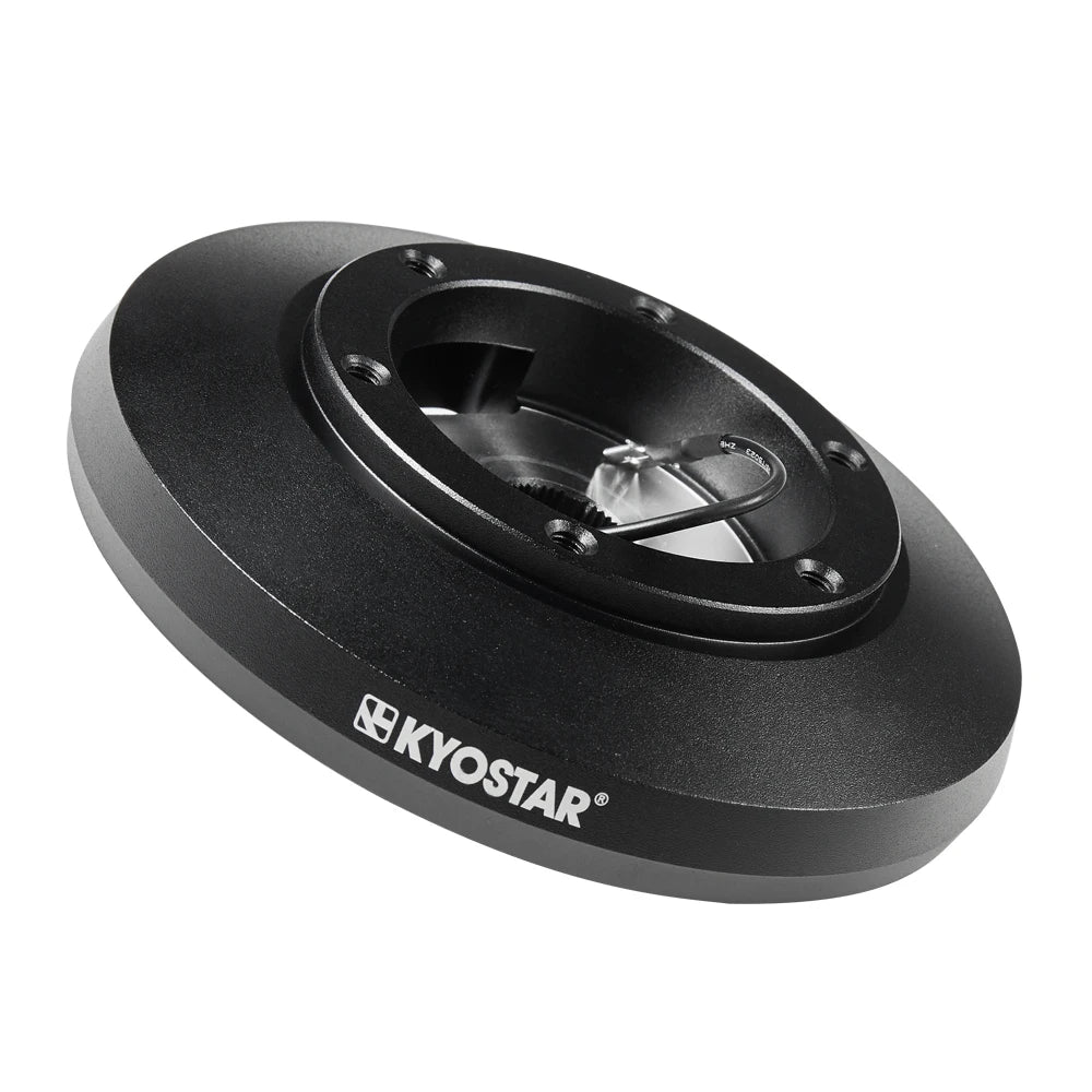 Short Steering Wheel Hub Adapter Boss Kit for BMW F22 F30 F32 - Black Aluminium