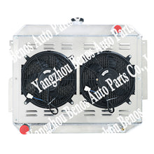 Load image into Gallery viewer, 4-Row Aluminum Radiator For 1967-1969 Chevy Camaro Pontiac Firebird Small Block