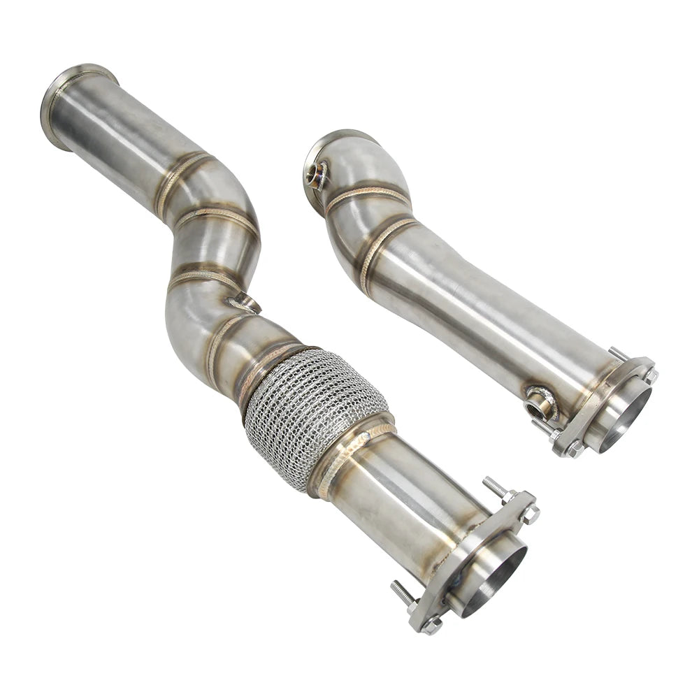 BMW G80 M3 G82 M4 S58 2020+ SS304 Stainless Steel Racing Exhaust Downpipe