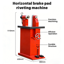 Load image into Gallery viewer, Cost-Effective Horizontal Brake Shoe Riveting Machine, Boost Productivity for Auto Repair Shops &amp; Brake Component Factories