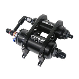 Universal 380 LPH Inline Fuel Pump Kit with Bracket and Filter - 8AN
