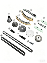 Timing Chain Kit for Engine No. F1CE0481/F1CE3481 3.0T 2007-2011 / 4P10