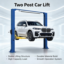 Load image into Gallery viewer, CE Certified Four Post Car Lift Super Stable Heavy Load Capacity Perfect for Parking Repair Shop Auto Maintenance Work