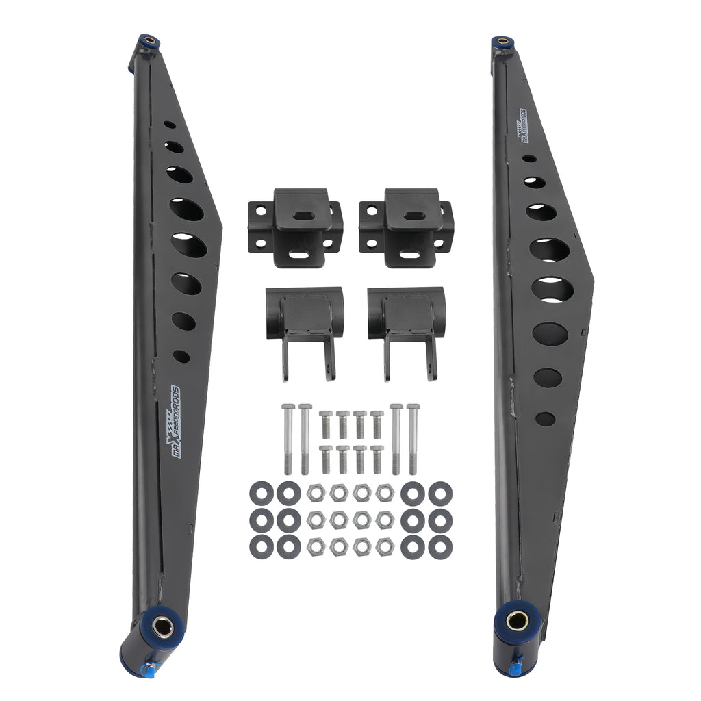 Ford F150 / F250 / F350 Rear Control Arm Ladder Traction Bars with Mounting Brackets 1980-1996