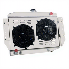 Load image into Gallery viewer, 3 Row Radiator with Shroud Fan and Relay for Jeep Wagoneer/Cherokee 5.9L V8 1972-1979