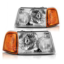 Load image into Gallery viewer, 6L5Z13008BA 6L5Z13008AA Auto Car Left Right Pair LED Head Lamp Headlights for Ford Ranger 2001 - 2011