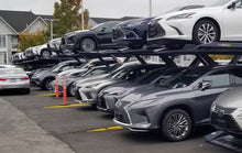 Load image into Gallery viewer, Hydraulic 2 Car Foldable Lift Vertical Scissor Parking Lift