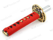 Load image into Gallery viewer, Universal Katana Samurai Sword Style Gear Shift Knob - Aluminium, 3 Lengths, 7 Colours