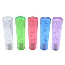 Load image into Gallery viewer, Universal Multi-Colour LED Crystal Gear Shift Knob - Acrylic, 100mm to 400mm Lengths