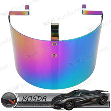 Load image into Gallery viewer, Universal 2.5-5 inch Neo Chrome Stainless Steel Cone Air Filter Heat Shield Cover