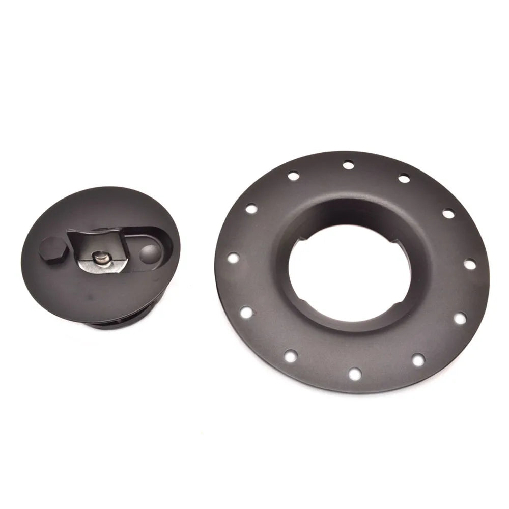 Universal Aluminium Racing Fuel Cell Cap and Insert - 75mm Cap, 90mm Tank Hole