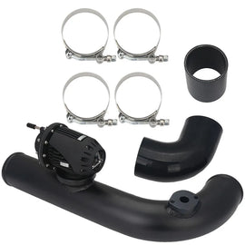 VW Golf Mk7 1.4T / Audi A3 1.4T EA211 Aluminium Turbo Charge Pipe with Blow-Off Valve Flange - Black