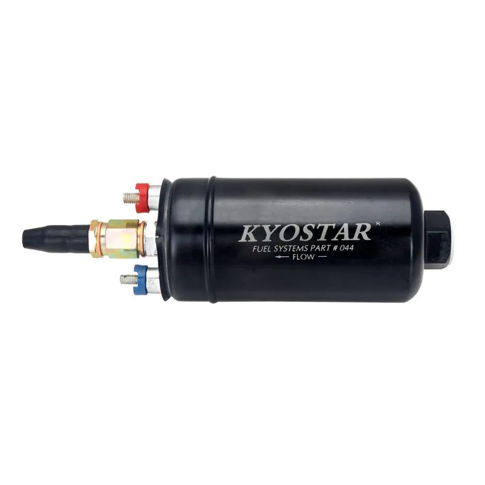 Universal External Fuel Pump 300LPH - E85 Compatible, M18x1.5, Black