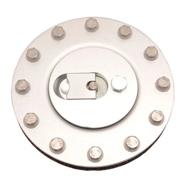 Universal Aluminium Fuel Cell Cap with Fail-Safe O-Ring Seal - 75mm Filler Neck