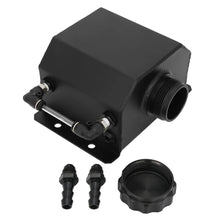 Load image into Gallery viewer, Universal Aluminium Oil Catch Can / Coolant Overflow Tank 1L - 2L with Barbed Fittings