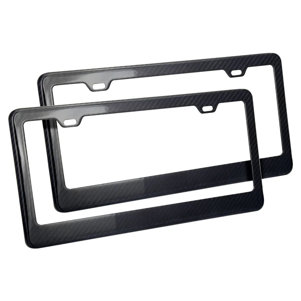Real Carbon Fibre Licence Plate Frame - US Size
