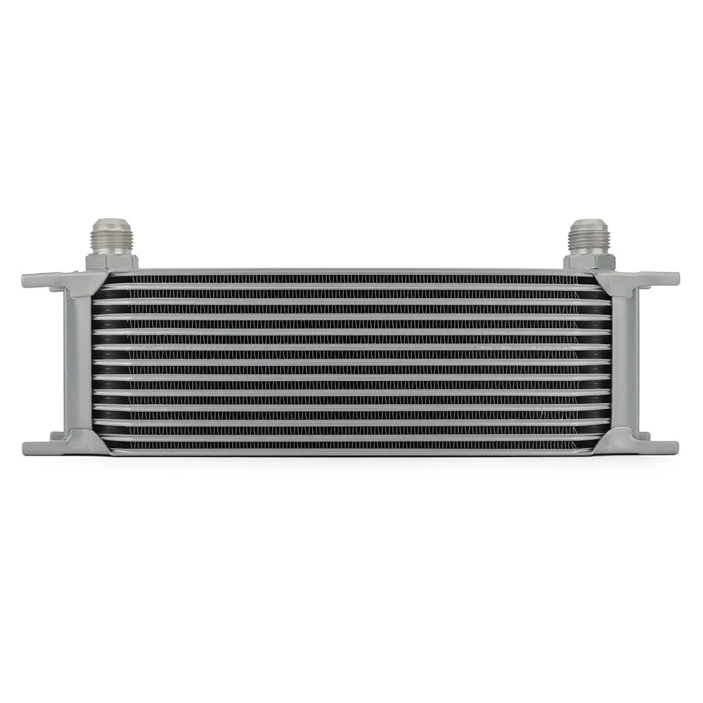 Universal 13 Row Oil Cooler 10AN British Style - Silver Aluminium Core 11 x 4 x 2 Inch