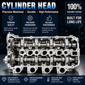 Mitsubishi L200 / Triton 4D56U 2.5L SOHC 8V Turbo Diesel Cylinder Head 1992.09-1996.09 (OEM 1005A560)