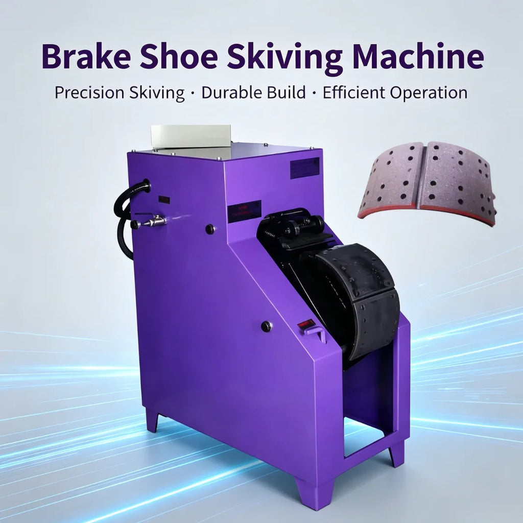 Hot Sale Heavy-duty Brake Shoe Scraping Machine, Labor-saving & Stable Running, Perfect for Trailer Brake Maintenance Garages
