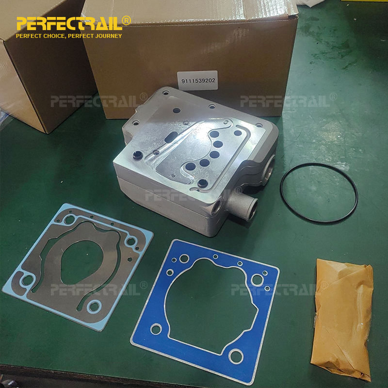 PERFECTRAIL 9111539202 4936226 Factory Heavy Duty Truck Parts Air Brake Compressor Cylinder Head for Cummins ISX ISL ISM ISN ISC