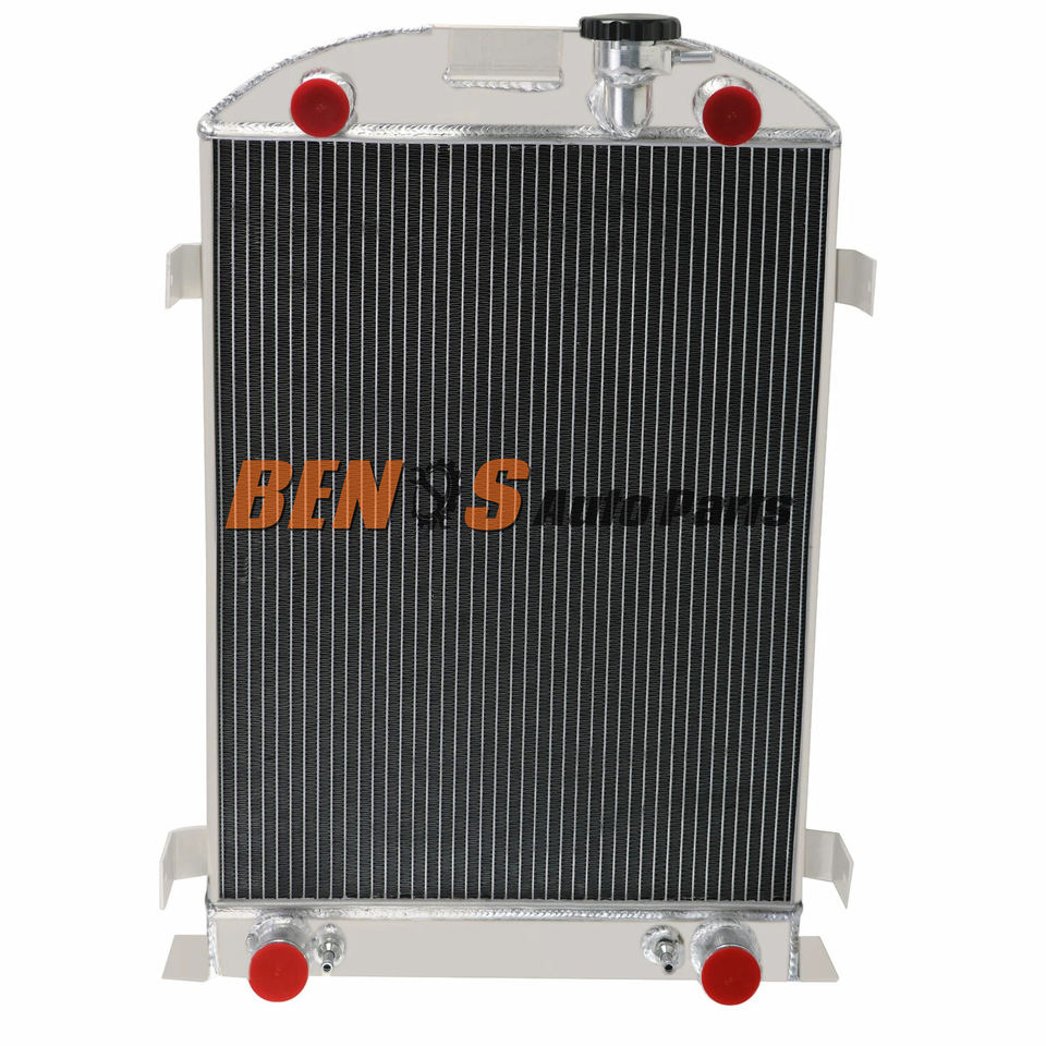 3 Row Aluminum Radiator for 1930-1931 Ford Model-A Flathead V8 Engine 28"H
