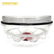 Load image into Gallery viewer, PERFECTRAIL 340-4975 Wholesale Heavy Duty Truck Parts Screw-On Clear Wheel Hub Center Cap for American Truck Trailer