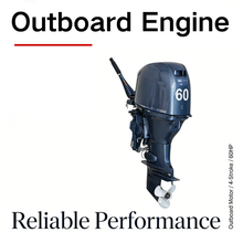 Load image into Gallery viewer, Heavy-Duty 60HP Outboard Engine | Commercial-Grade Power for Workboats &amp; Yachts | Fuel Efficiency for Demanding Marine Tasks
