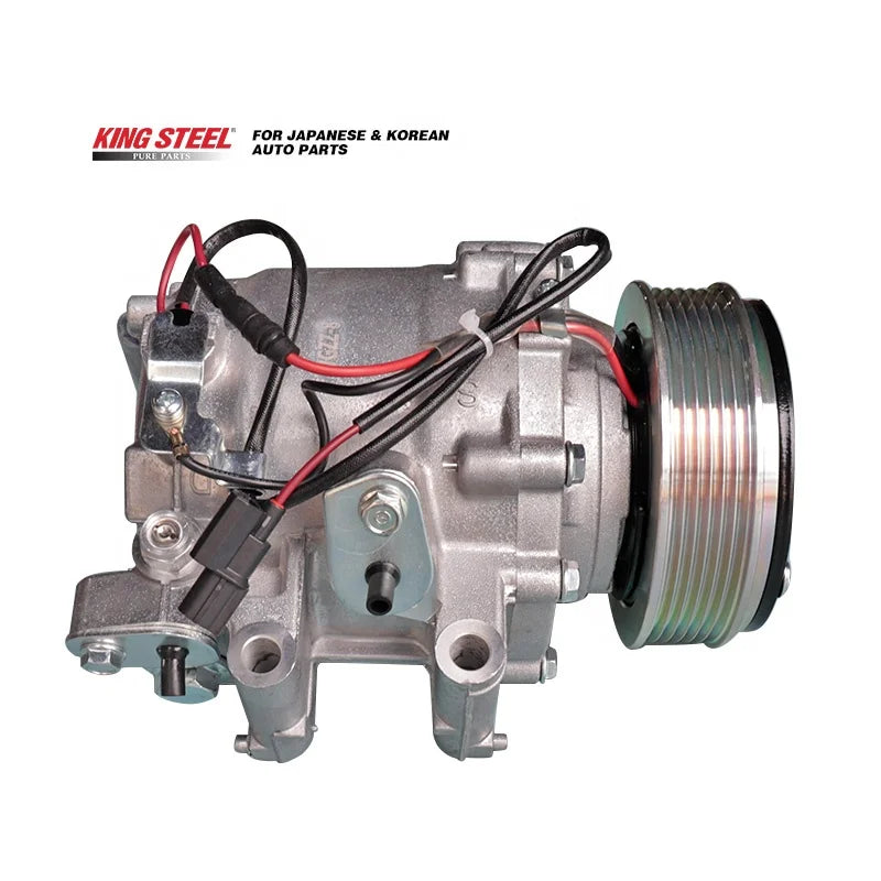 KINGSTEEL OE 38810-R1A-A01 38810R1AA01 Auto Part Electric With Pulley 6PK Car 12V Air Conditioning Compressor AC for HONDA CIVIC