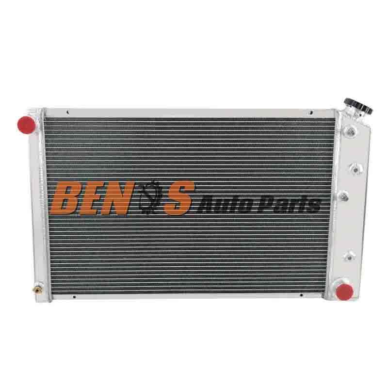 4Row Aluminium Radiator Fit 1968-73 Chevy Chevelle/ 1968-77 El Camino GMC at MT