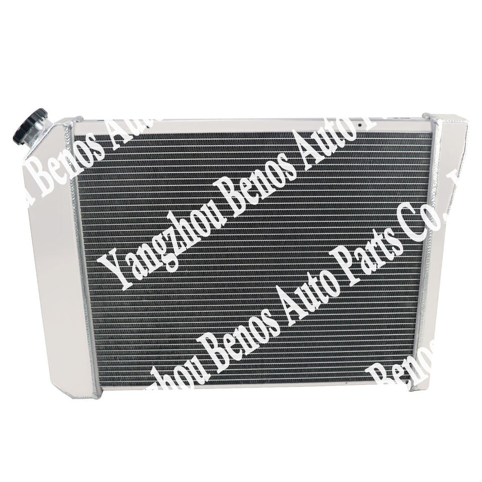 4 Row Radiator Shroud Fan for 68-74 Chevy Nova /70-81 Camaro/75-87 El Camino