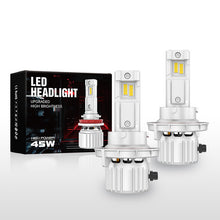 Load image into Gallery viewer, LED Headlight Conversion Kit H4 (6000K White) - Universal Fit