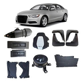 Audi A6 C7 2012–2015 Parking Sensor, Jack Support Point and Oil Filter Housing 4G0802847 06E115405C