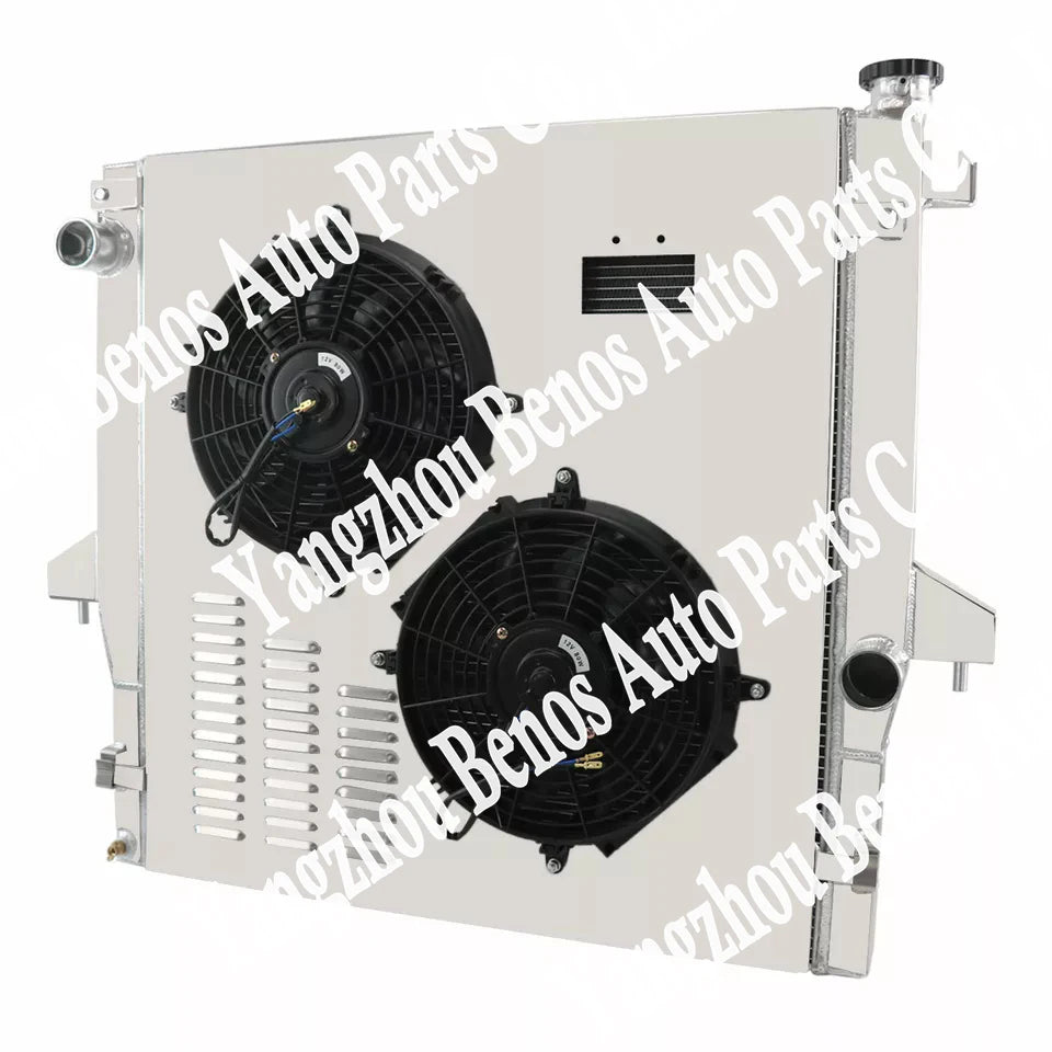 3 Row Aluminum Radiator for 1962-1967 Chevrolet Chevy II Nova L6 V8