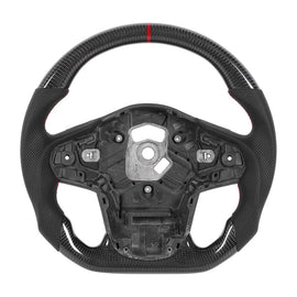 Toyota GR Supra 2019-2022 Carbon Fibre and Perforated Nappa Leather Steering Wheel