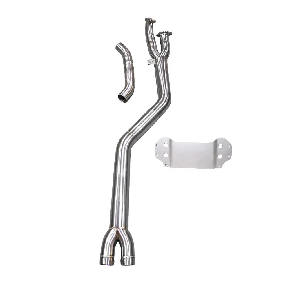 BMW M2 G87 Equal Length Resonated Stainless Steel Midpipe