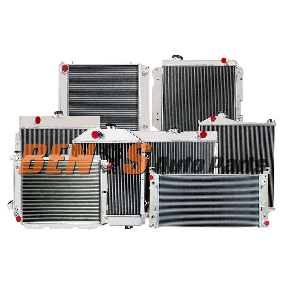 4 Rows Radiator Shroud Fan for Chevy Corvette Stingray C3 5.7L 7.4L V8 1973-1976