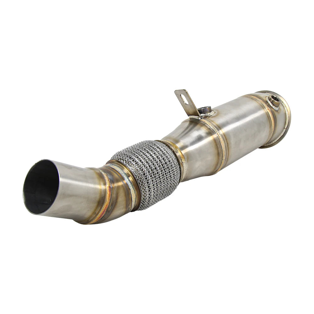 BMW F30 F32 F36 F20 F21 F22 2012-2017 320i 328i 420i 428i 4 inch Stainless Race Downpipe - Direct Replacement
