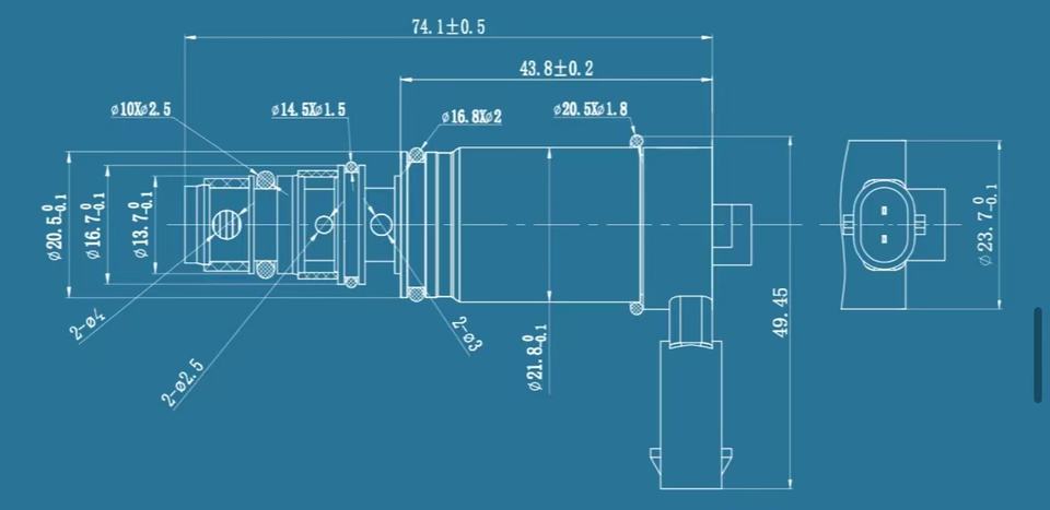 KH-69 Control Valve for Automotive Air Conditioning Compressor