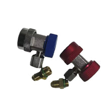 Load image into Gallery viewer, 1/4 SAE AC Air Quick Coupling Adapter for R134a Compressor