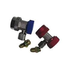 Load image into Gallery viewer, 1/4 SAE AC Air Quick Coupling Adapter for R134a Compressor