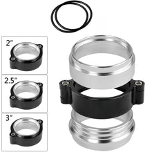 Load image into Gallery viewer, Universal Aluminium V-Band Flange Clamp Kit - 2 to 4 inch, Red / Blue / Black