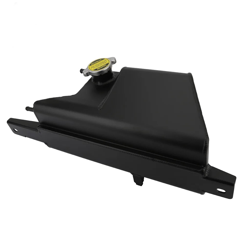 Polished Black Aluminium Coolant Expansion Tank for 2009-2014 Nissan GT-R R35 VR38DETT - Racing Style