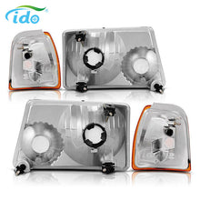 Load image into Gallery viewer, 6L5Z13008BA 6L5Z13008AA Auto Car Left Right Pair LED Head Lamp Headlights for Ford Ranger 2001 - 2011